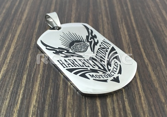 Oceľový prívesok Harley Davidson